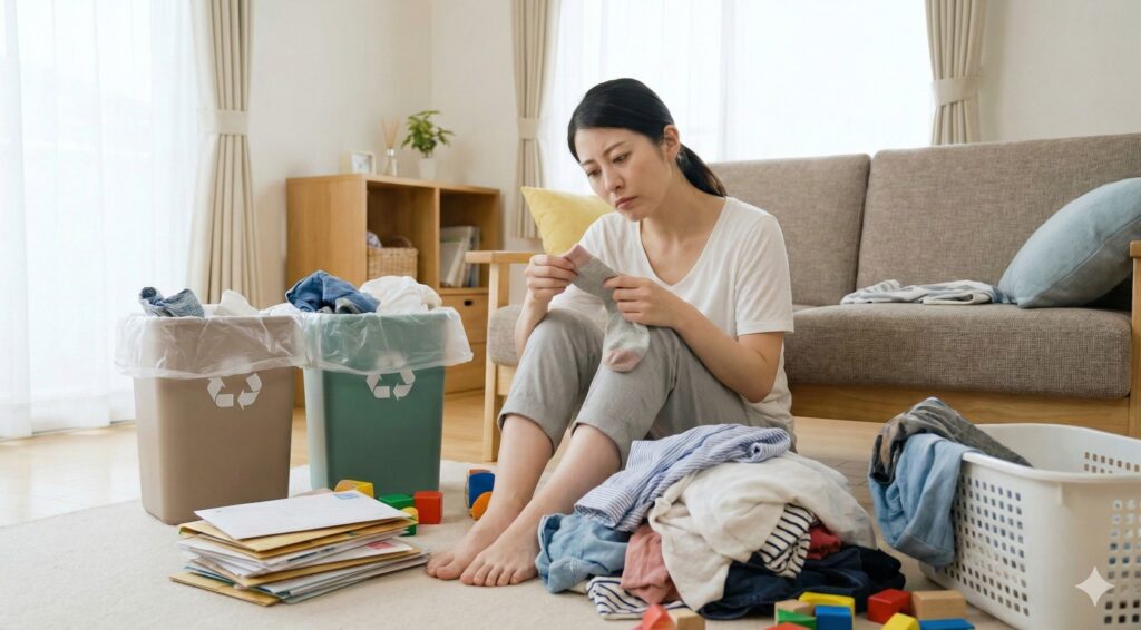 毎日疲れたと感じる名もなき家事の積み重ね