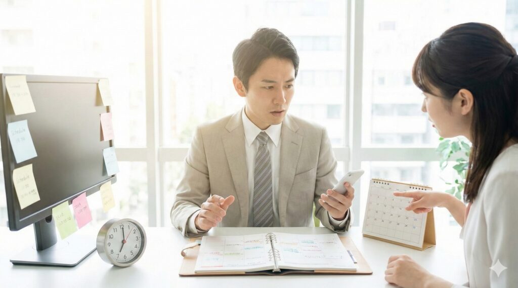 スケジュールが際どい時のビジネス表現