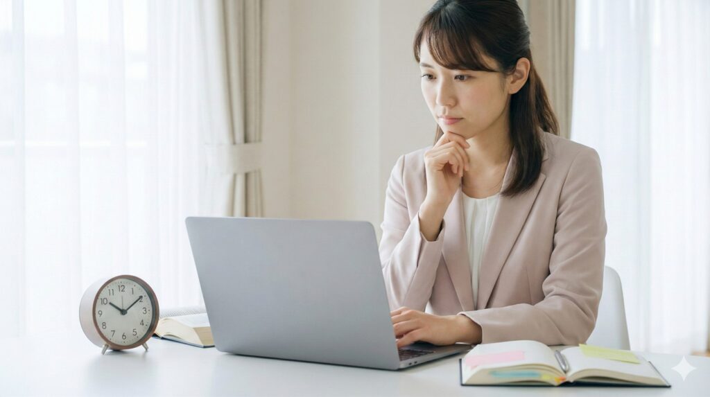 残り時間が少ない状況を説明する類語の活用