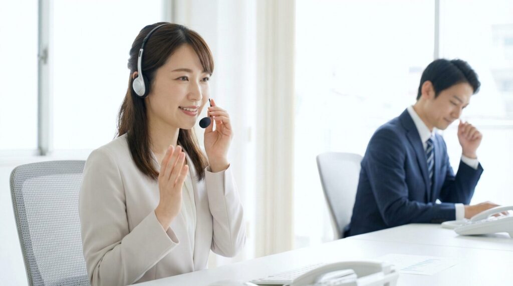 電話で声が聞き取れない時のスマートな対応