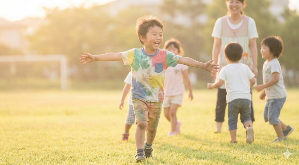 活発で元気なタイプに使える感動の例文
