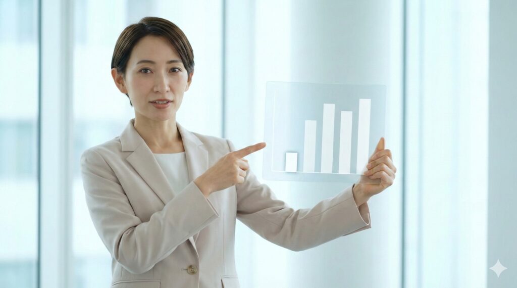 ほとんどないの言い換えを定量化して説得力を上げる