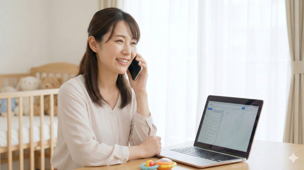 保育園内定のタイミングで行う職場への第一報