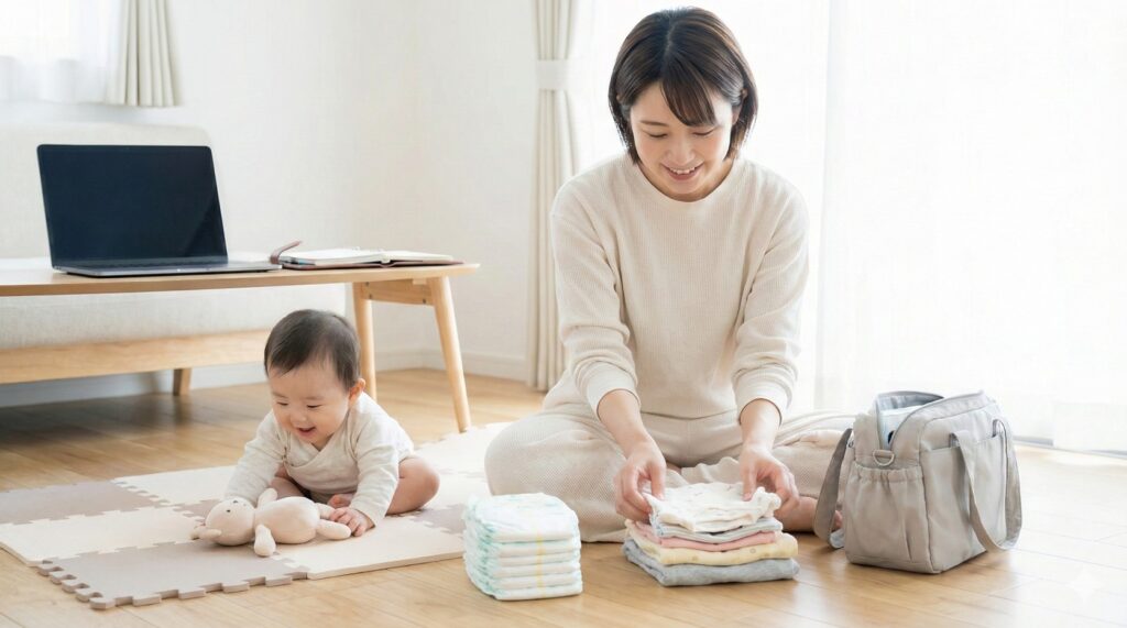 負担を減らす保育園の入園準備と0歳の職場復帰