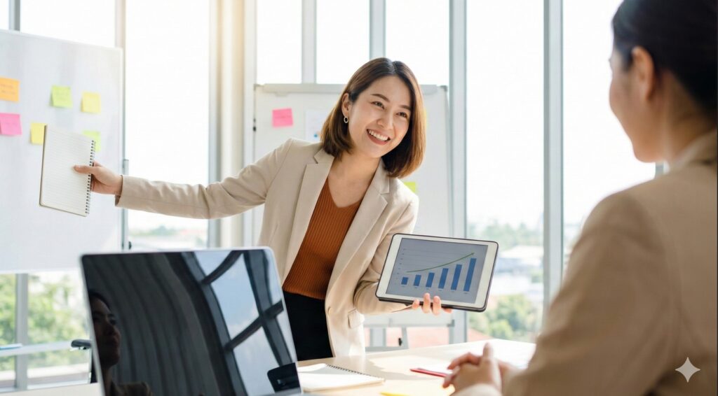 進捗報告のバリエーションを増やして信頼を構築する