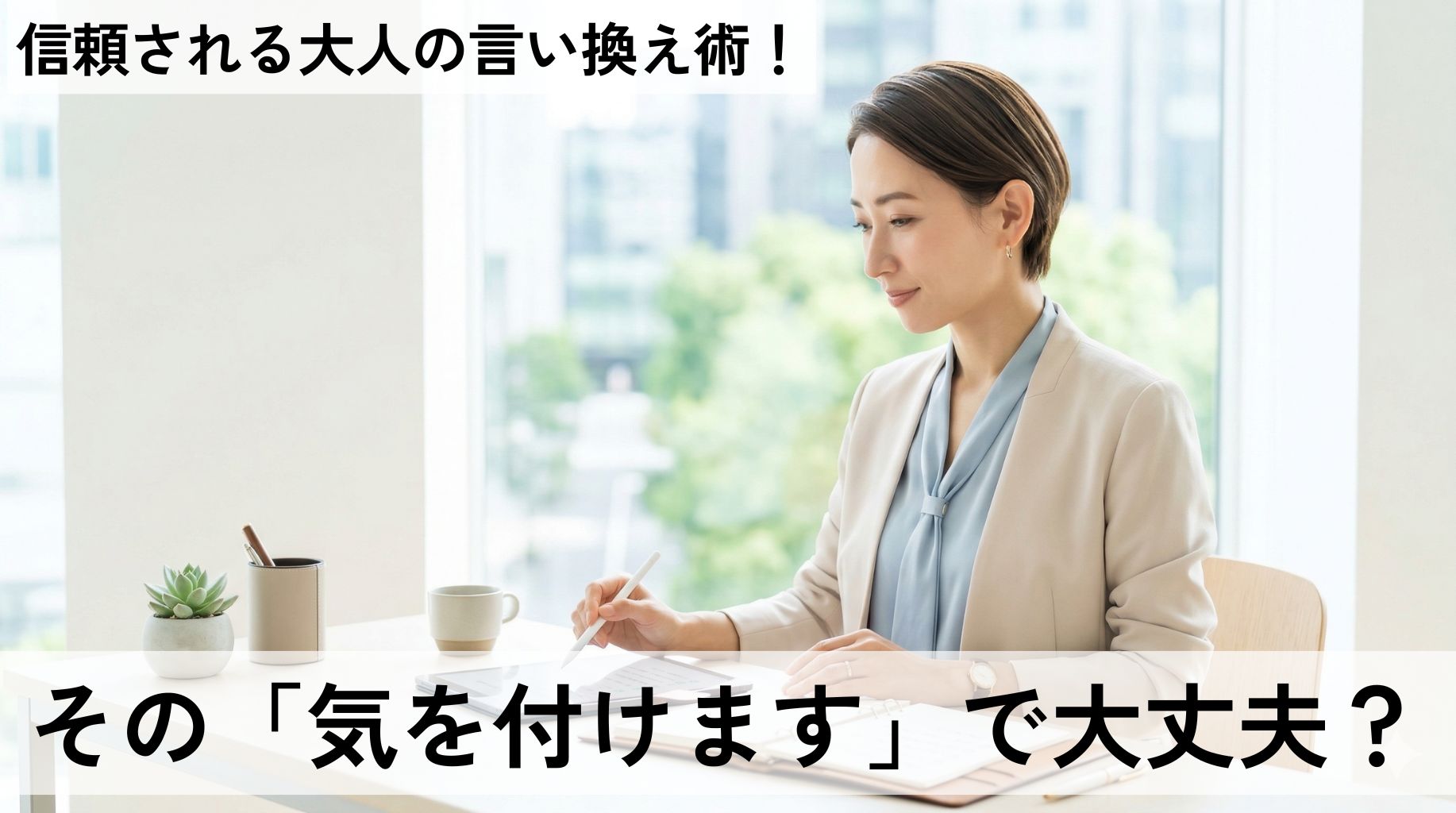 気を付けるの言い換えをビジネスで!失敗しない敬語例文集