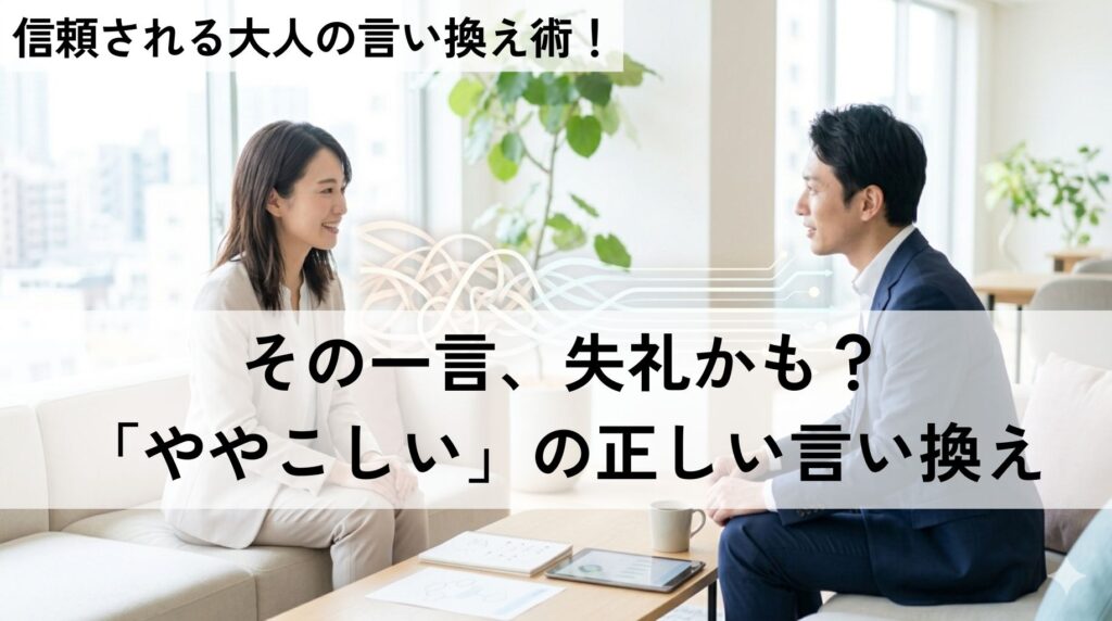 ややこしいビジネス言い換え